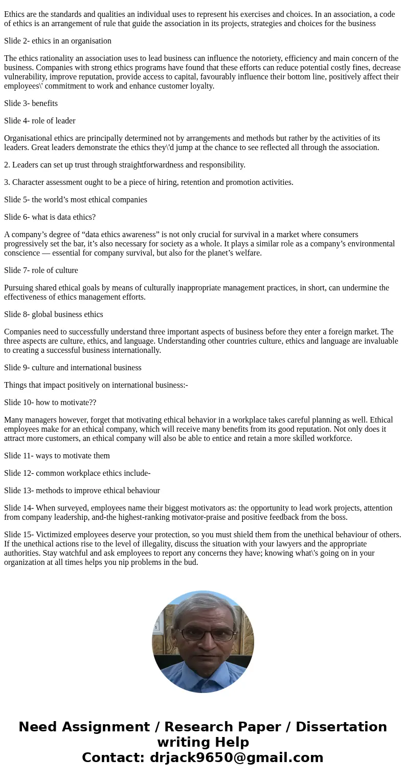 For this assignment, you will take on the role of a Vice President of a major organization. The CEO has assigned you the responsibility of educating the leaders For this assignment, you will take on the role of a Vice President of a major organization. The CEO has assigned you the responsibility of educating the leaders