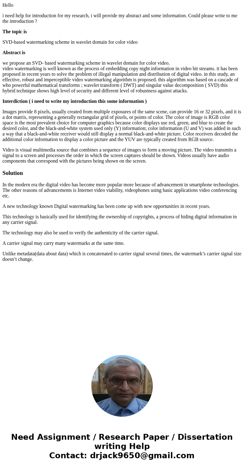 Hello i need help for introduction for my research, i will provide my abstract and some information. Could please write to me the introduction ? The topic is SV Hello i need help for introduction for my research, i will provide my abstract and some information. Could please write to me the introduction ? The topic is SV