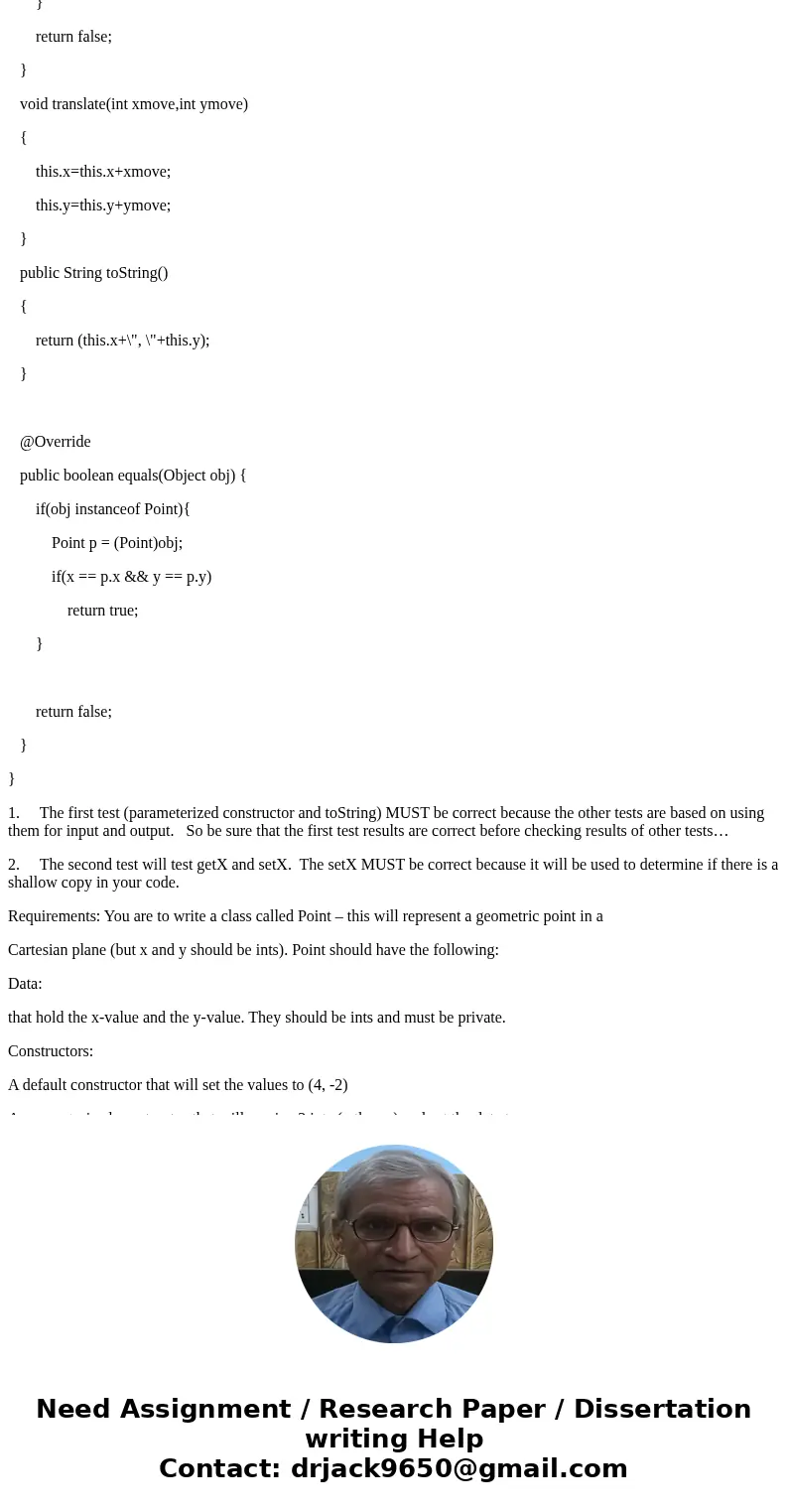 Hi, I finish the code, but the code is failing the tester and test case, the output is too short. here\'s my problem :Your problem is that your toString() metho Hi, I finish the code, but the code is failing the tester and test case, the output is too short. here\'s my problem :Your problem is that your toString() metho