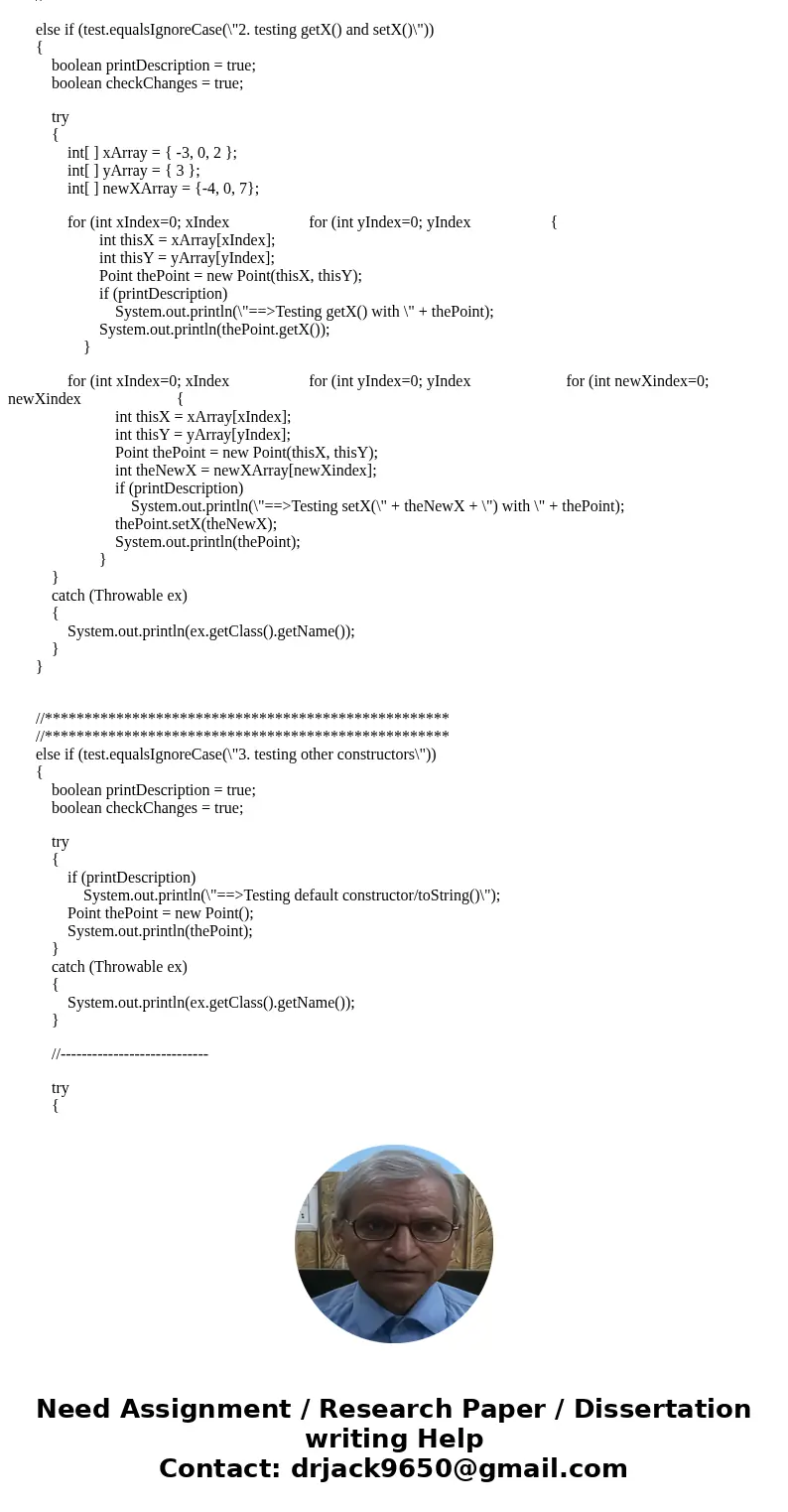 Hi, I finish the code, but the code is failing the tester and test case, the output is too short. here\'s my problem :Your problem is that your toString() metho Hi, I finish the code, but the code is failing the tester and test case, the output is too short. here\'s my problem :Your problem is that your toString() metho