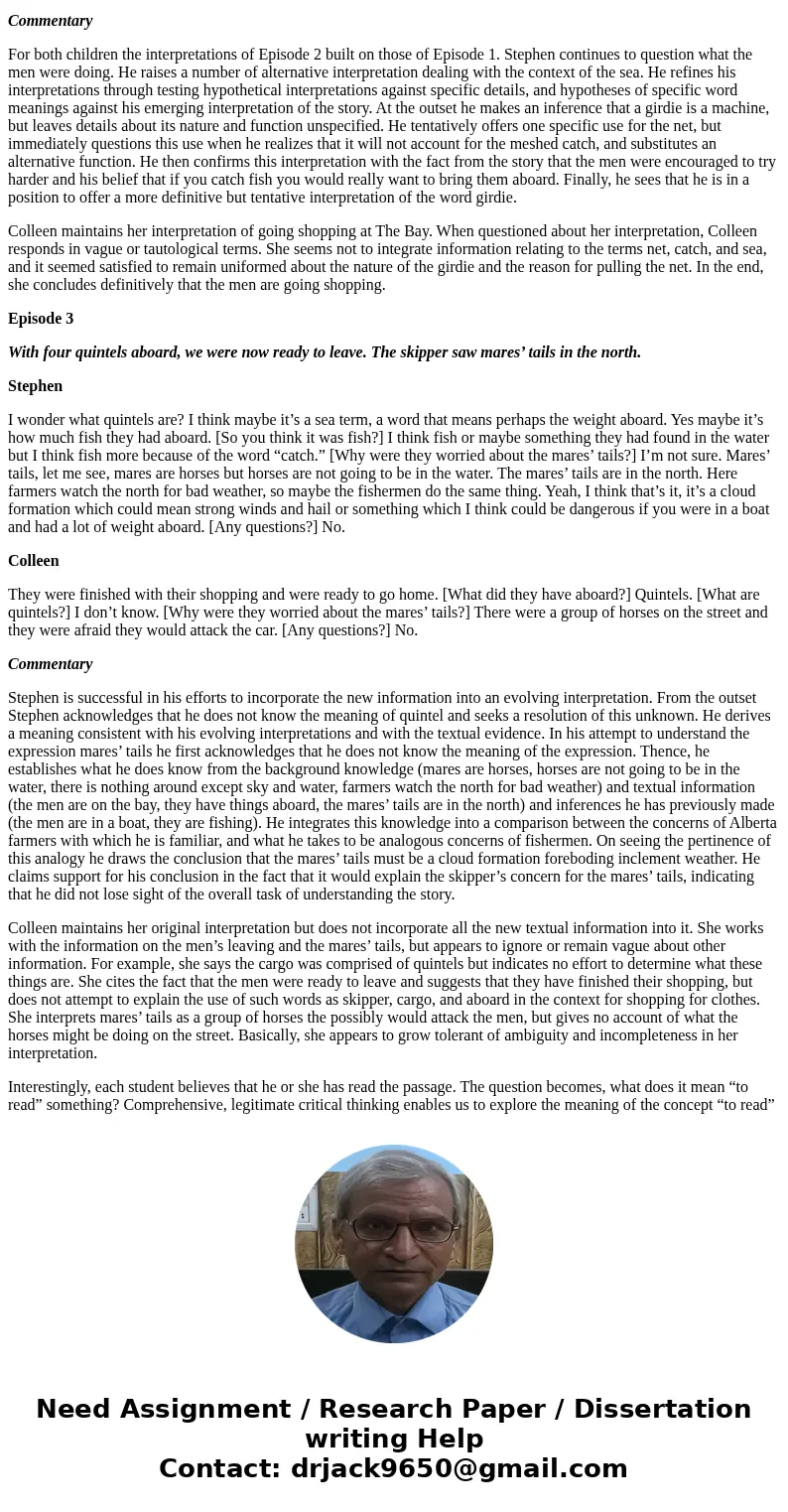 How did the mathematician you explored have, or ot have, persoal integrity?Solution Abstract The goal of this chapter is to set out clearly what critical thinki