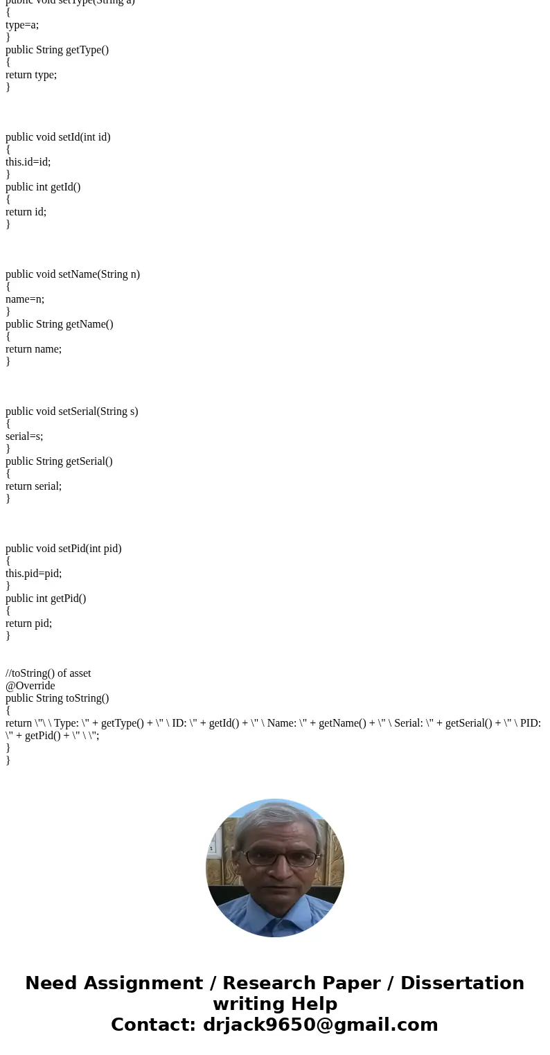 I cannot figure out how to do this. Will someone please help me? I created this code last week: public static void main(String[] args) { // List of company asse