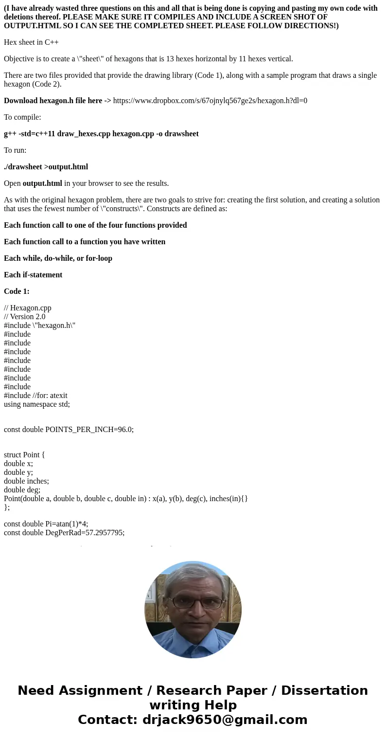 (I have already wasted three questions on this and all that is being done is copying and pasting my own code with deletions thereof. PLEASE MAKE SURE IT COMPILE