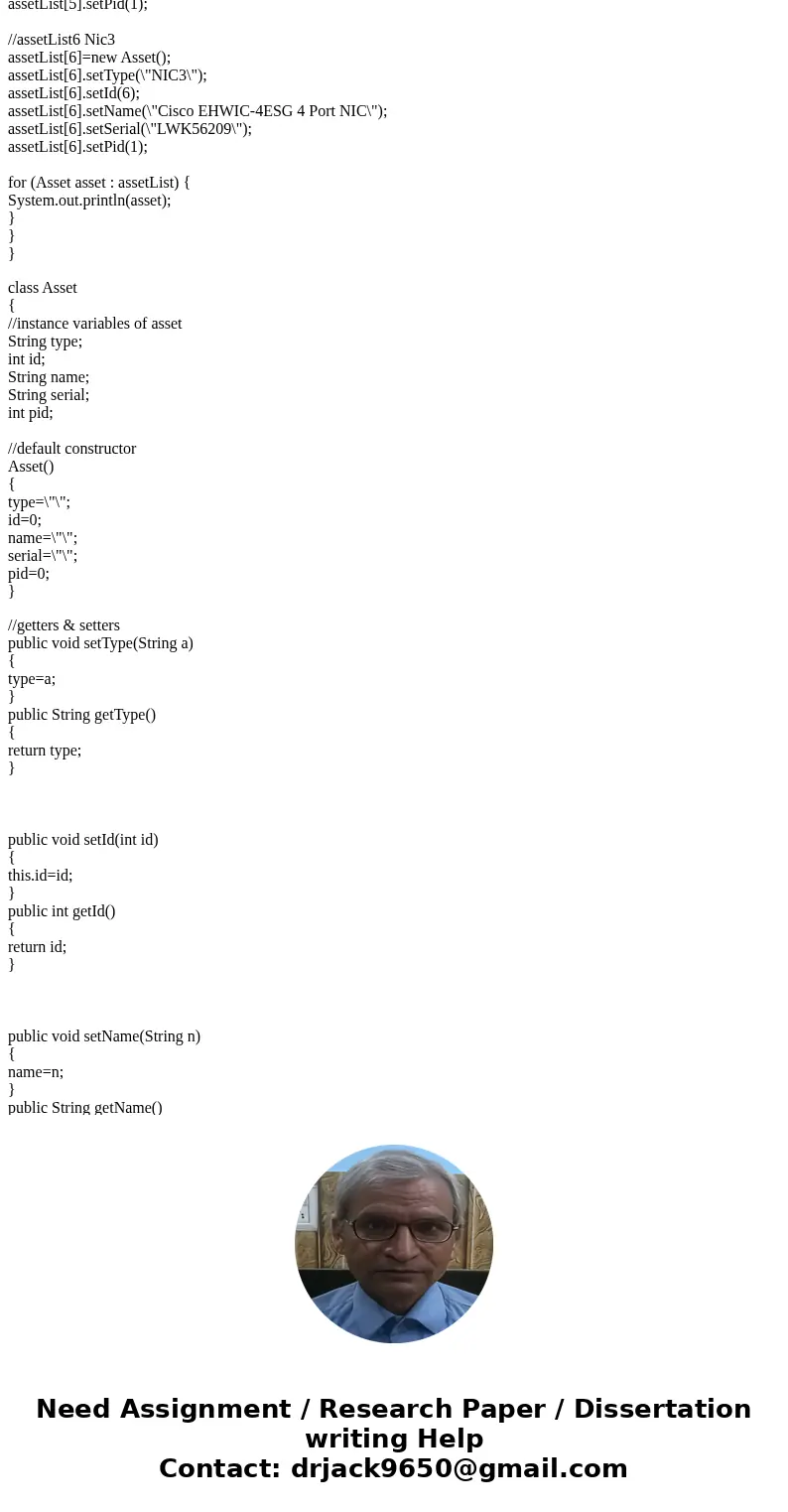 I have Java code that I created an Asset Class in. I now need to extend it and create a few derivative classes. Each of those new classes has to be declared as  I have Java code that I created an Asset Class in. I now need to extend it and create a few derivative classes. Each of those new classes has to be declared as