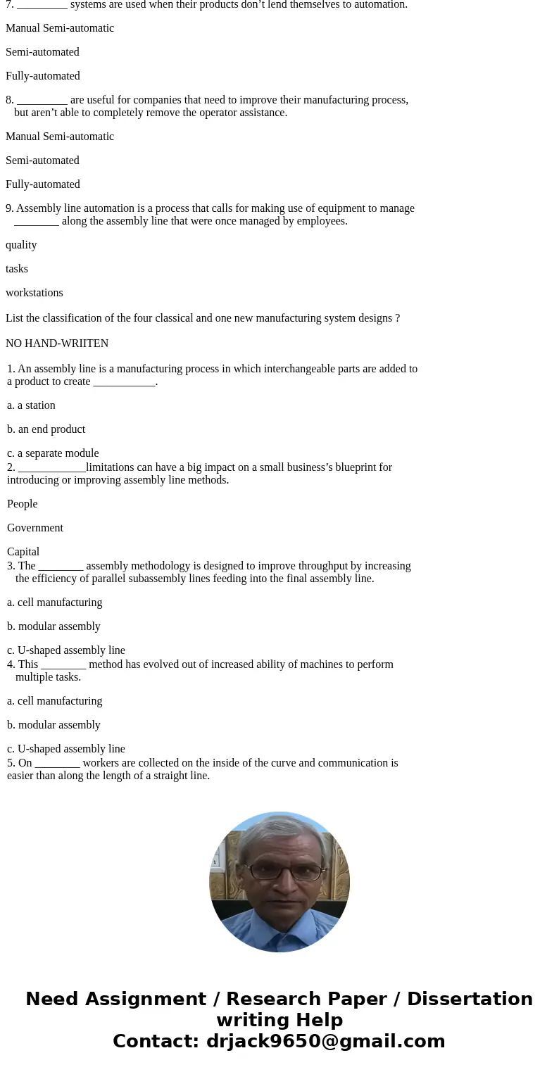 Lawrence Technological University Engineering Technology Department Manufacturing Engineering Processes (TIE3063) Instructions: Type your answers to the followi Lawrence Technological University Engineering Technology Department Manufacturing Engineering Processes (TIE3063) Instructions: Type your answers to the followi
