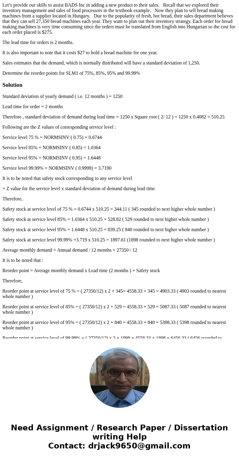 Let’s provide our skills to assist BADS Inc in adding a new product to their sales. Recall that we explored their inventory management and sales of food process Let’s provide our skills to assist BADS Inc in adding a new product to their sales. Recall that we explored their inventory management and sales of food process