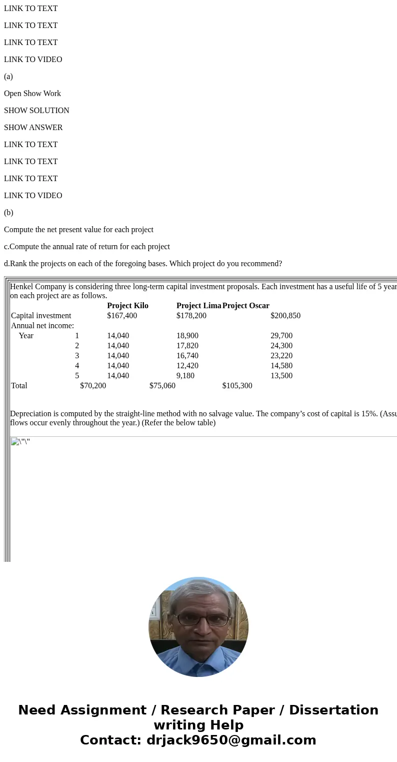 LINK TO TEXT LINK TO TEXT LINK TO TEXT LINK TO VIDEO (a) Open Show Work SHOW SOLUTION SHOW ANSWER LINK TO TEXT LINK TO TEXT LINK TO TEXT LINK TO VIDEO (b) Compu