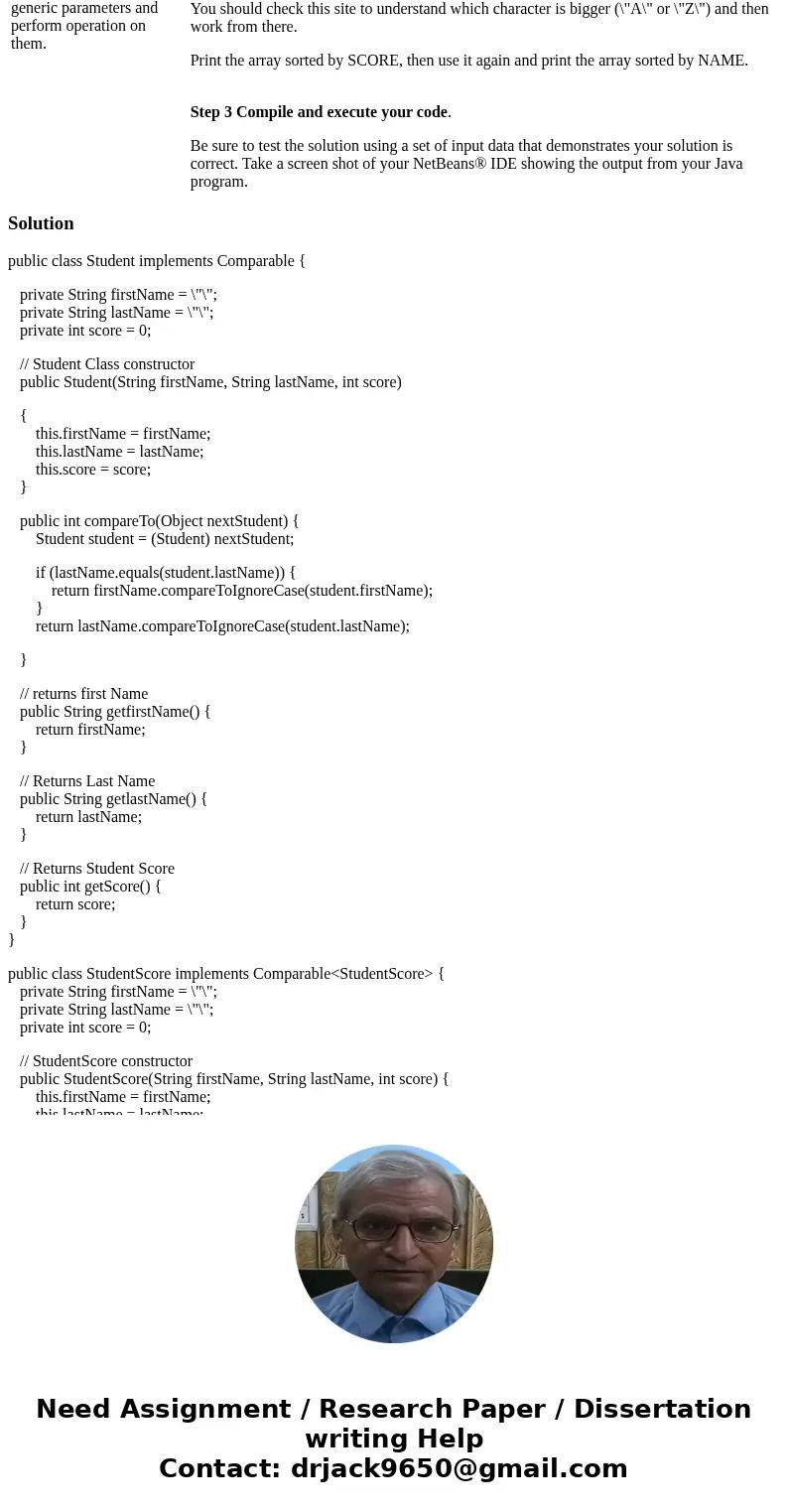 Objectives Design and use generic classes and interfaces Design and write the method to use wildcard generic types Assignment Overview This programming exercise Objectives Design and use generic classes and interfaces Design and write the method to use wildcard generic types Assignment Overview This programming exercise