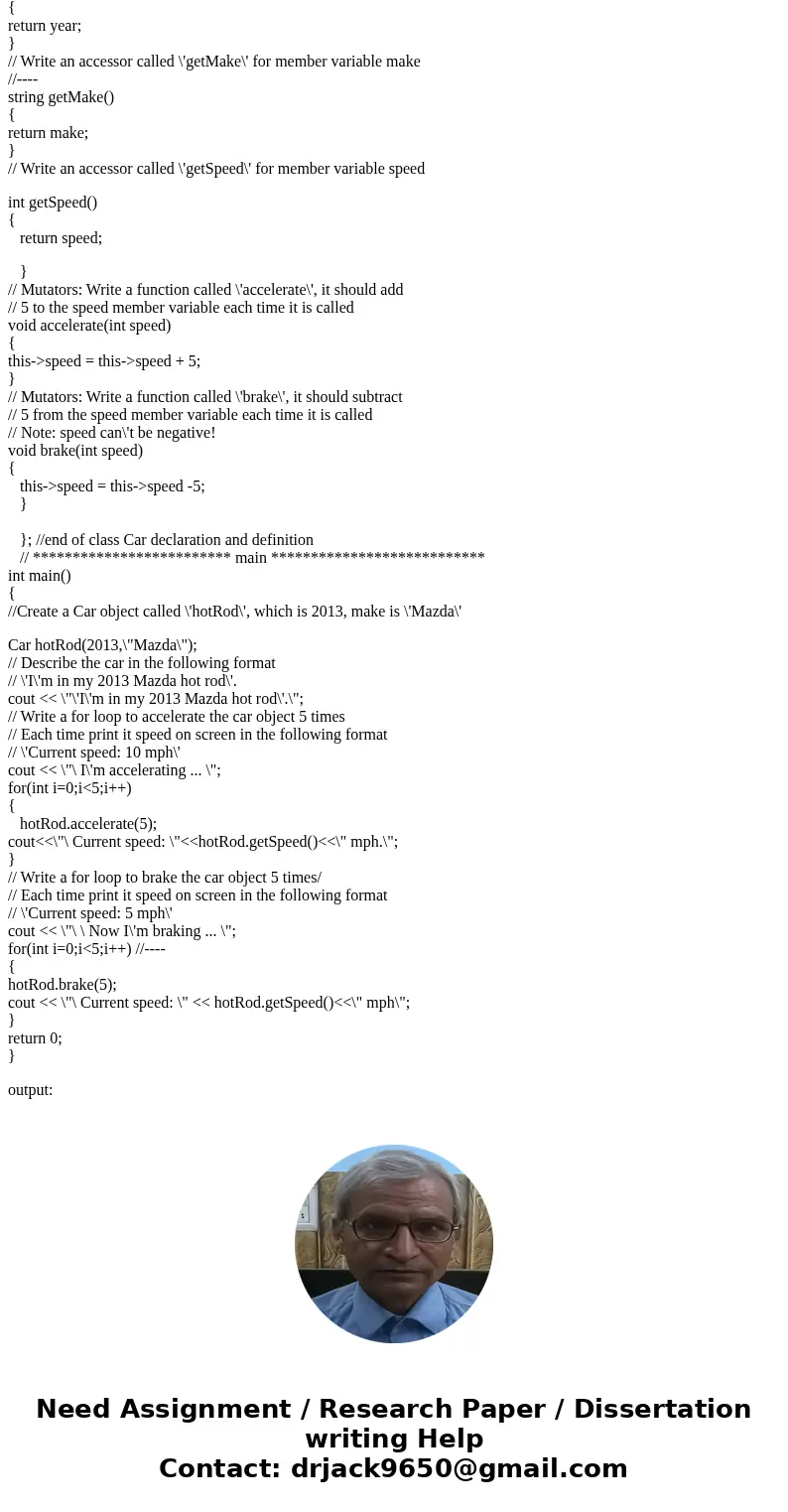 Part II: Programming 1. Read the code skeleton at the bootom and add your own code according to the comments. 2. For this lab, if your program runs correctly, i Part II: Programming 1. Read the code skeleton at the bootom and add your own code according to the comments. 2. For this lab, if your program runs correctly, i