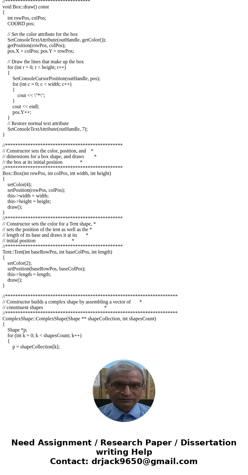 Please make the complete program, distinguishing between each class and header file. I have two .cpp files already and one .h Section 1: Project Objectives By g