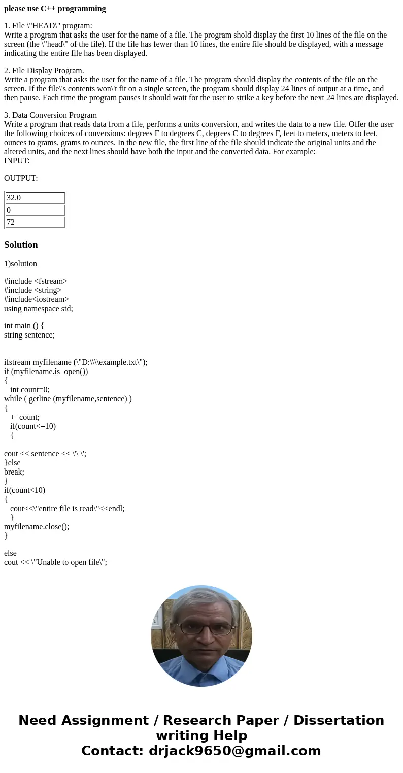 please use C++ programming 1. File \ please use C++ programming 1. File \