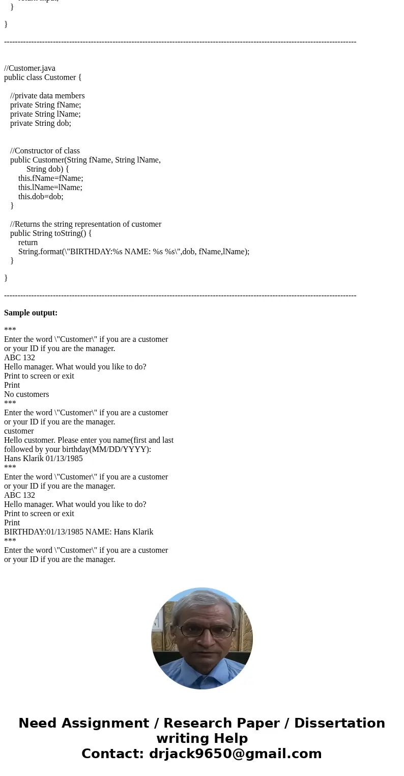 Problem 1.Write a program. Submit CompanyGifts.java ABC construction wants to start sending customers gifts for their birthdays. ABC wants to create a program   Problem 1.Write a program. Submit CompanyGifts.java ABC construction wants to start sending customers gifts for their birthdays. ABC wants to create a program