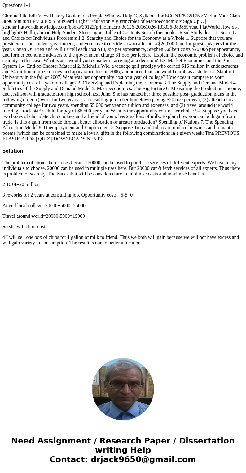 Questions 1-4 Chrome File Edit View History Bookmarks People Window Help C, Syllabus for ECON175-35175 ×Y Find Your Class 3896 Sun 8:44 PM a E x S SunGard Highe Questions 1-4 Chrome File Edit View History Bookmarks People Window Help C, Syllabus for ECON175-35175 ×Y Find Your Class 3896 Sun 8:44 PM a E x S SunGard Highe