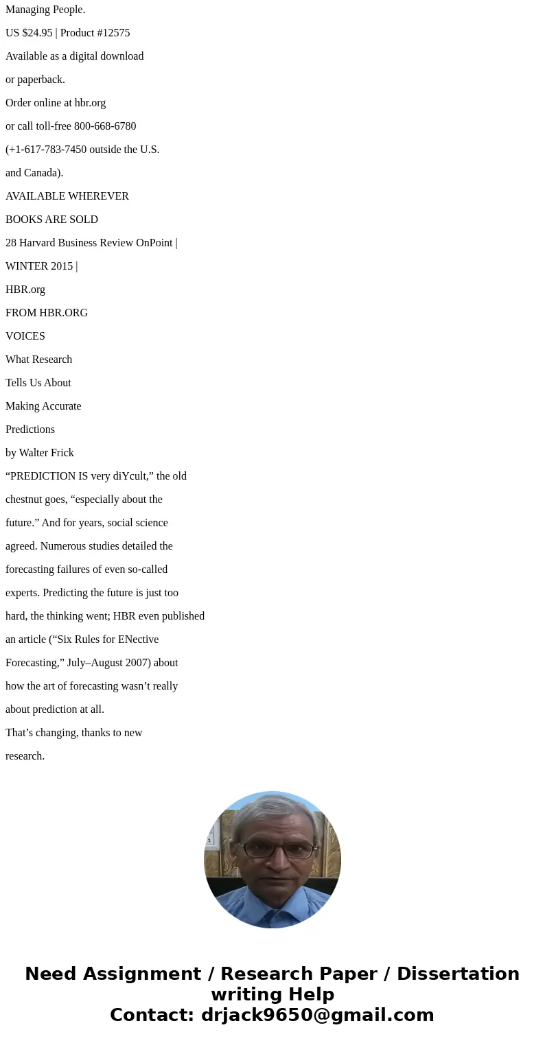 . Read the article summarize the article (1 paragraph) answer how this article relates to the class material? (1-2 paragraphs) critic the article - what is lack . Read the article summarize the article (1 paragraph) answer how this article relates to the class material? (1-2 paragraphs) critic the article - what is lack