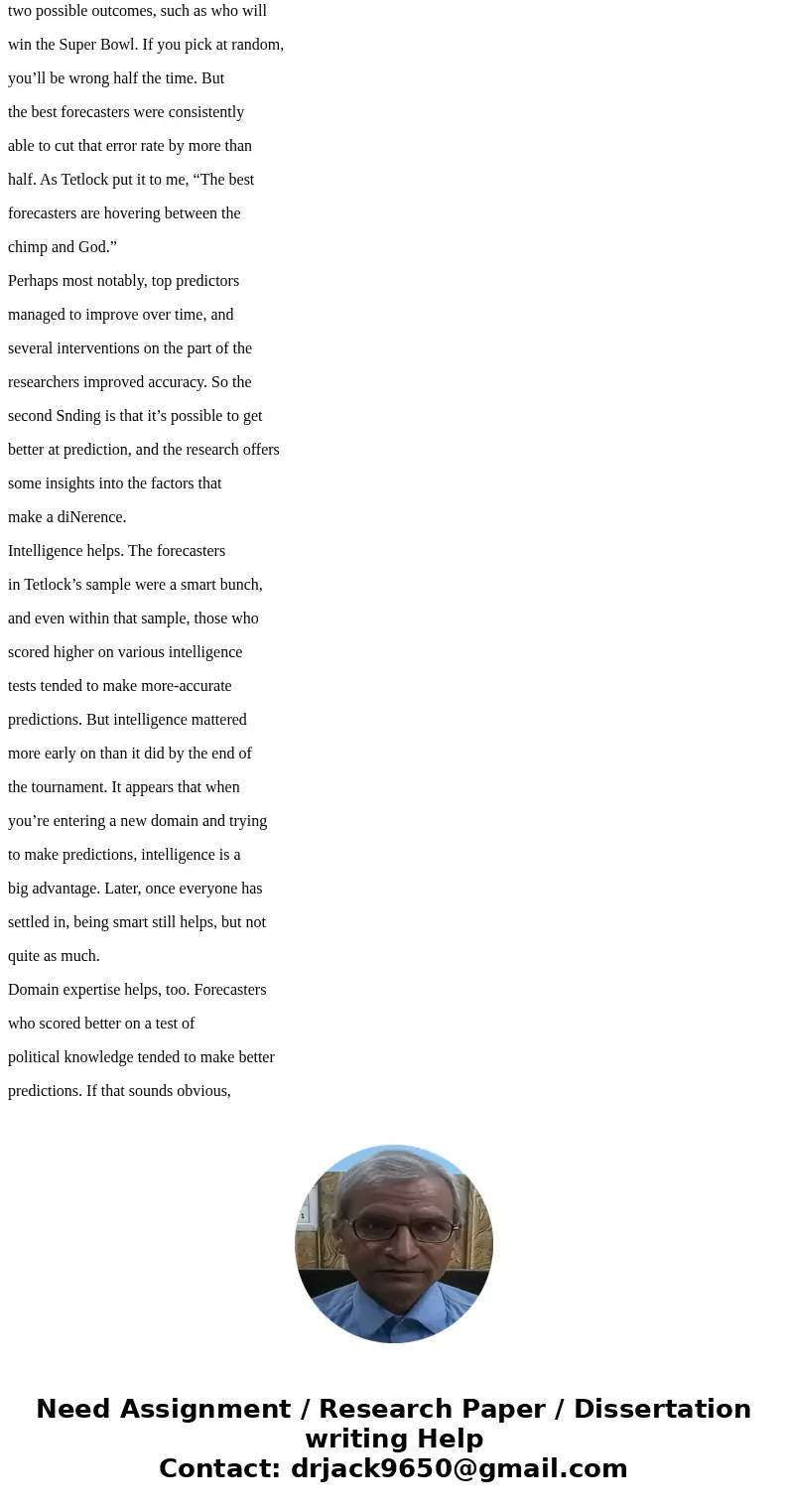 . Read the article summarize the article (1 paragraph) answer how this article relates to the class material? (1-2 paragraphs) critic the article - what is lack . Read the article summarize the article (1 paragraph) answer how this article relates to the class material? (1-2 paragraphs) critic the article - what is lack