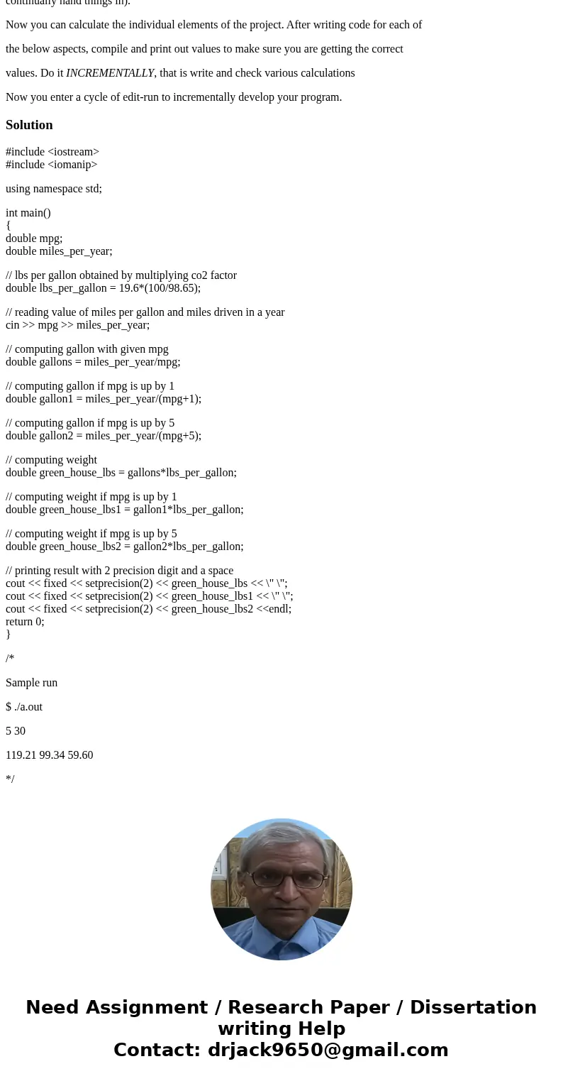 Some Background The EPA provides a nice web site where you can make such calculations (https://www3.epa.gov/carbon-footprint-calculator/ ) as well as an Excel s Some Background The EPA provides a nice web site where you can make such calculations (https://www3.epa.gov/carbon-footprint-calculator/ ) as well as an Excel s