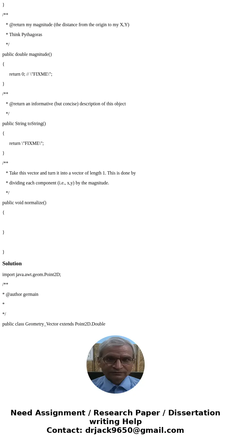 The Geometry_Vector class is the mathematical \ The Geometry_Vector class is the mathematical \