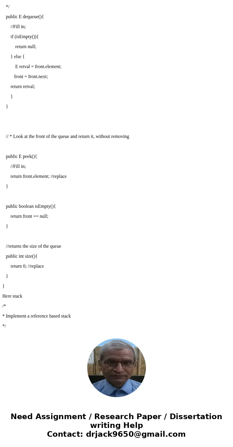 The purpose of this assignment is to familiarize you with stacks and queues. The assignment is split into 2 tasks. The first part of the assignment is to take t The purpose of this assignment is to familiarize you with stacks and queues. The assignment is split into 2 tasks. The first part of the assignment is to take t