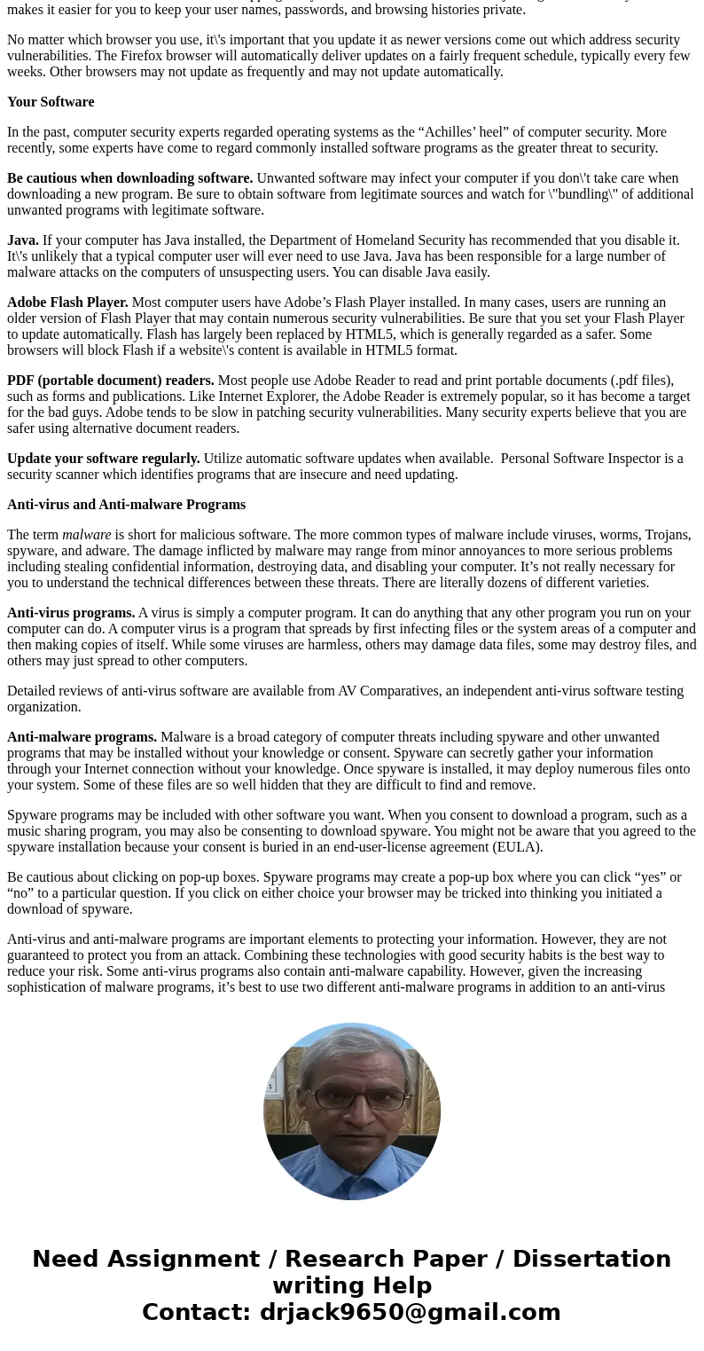 1)Identify two different updatable computer security sources of information that you believe could be used free. By updatable I mean something that is refreshed 1)Identify two different updatable computer security sources of information that you believe could be used free. By updatable I mean something that is refreshed