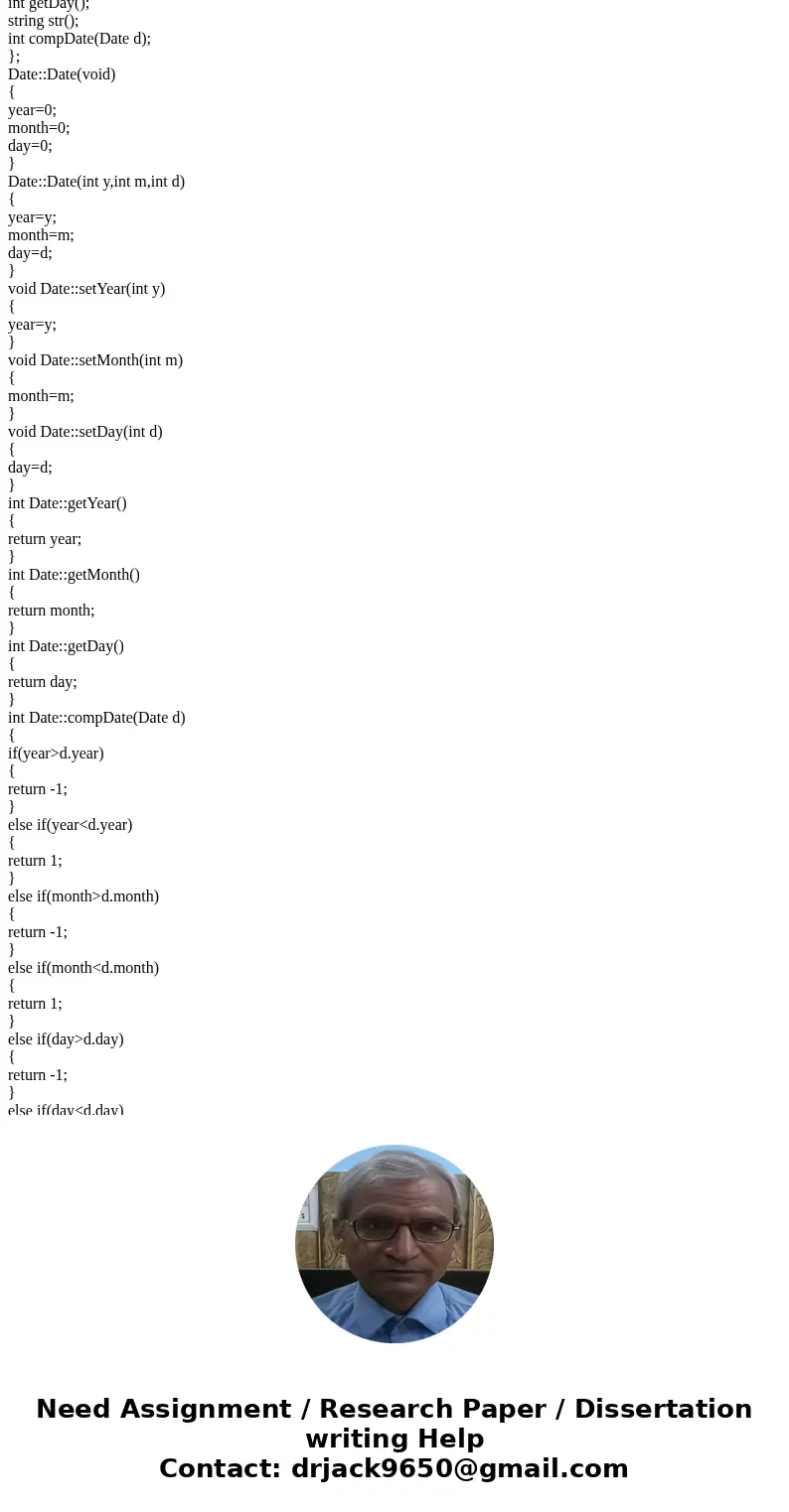 C++ Help Objective To practice working with classes and class methods. Tasks Implement each of the class methods in the lab file: Each of the setter functions s C++ Help Objective To practice working with classes and class methods. Tasks Implement each of the class methods in the lab file: Each of the setter functions s