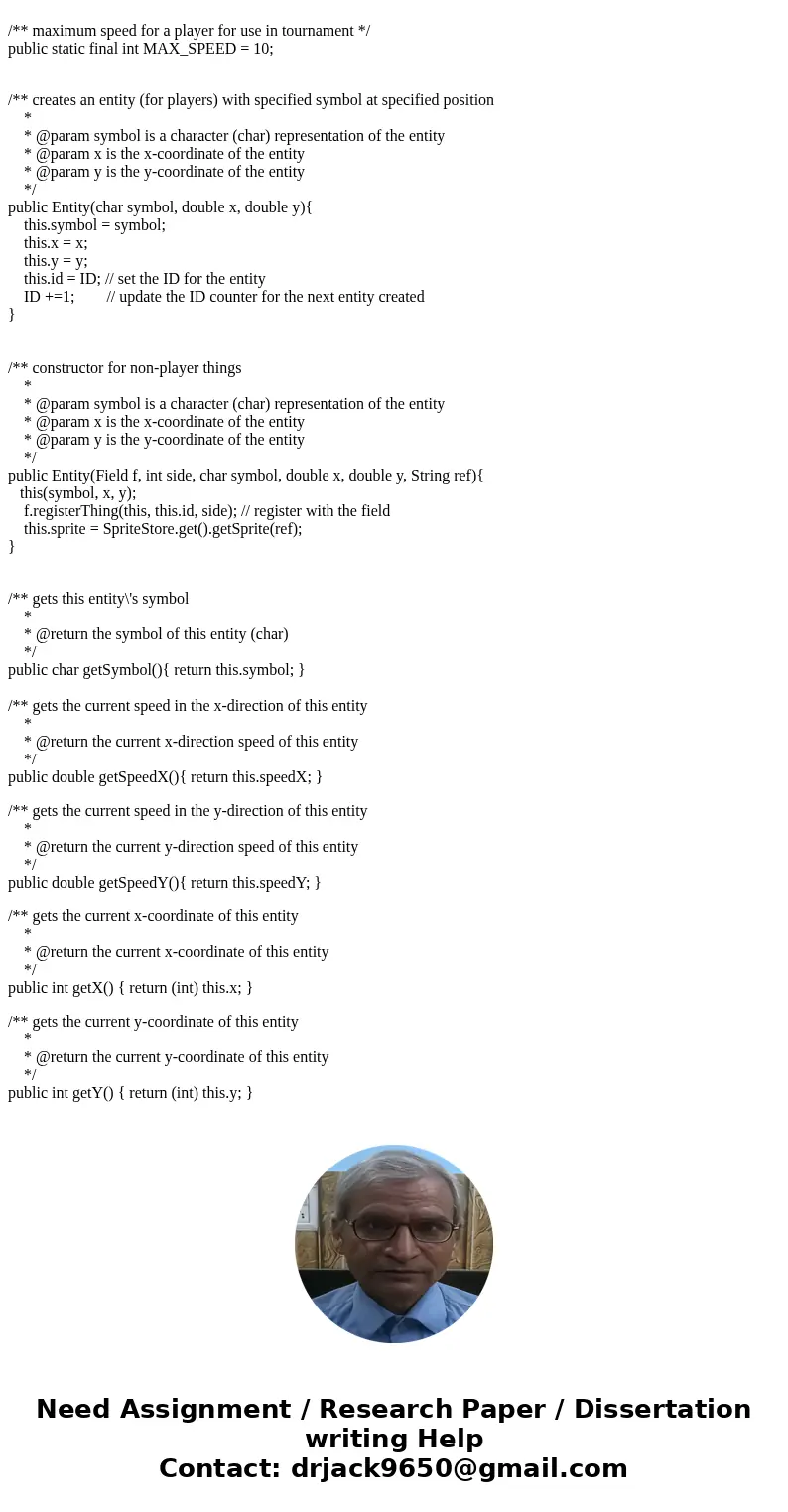 Chaser Player(player, entity ,dummyplayerclass.java is given) Create a class called Chaser that extends the Player class. Your Chaser player will chase after a  Chaser Player(player, entity ,dummyplayerclass.java is given) Create a class called Chaser that extends the Player class. Your Chaser player will chase after a