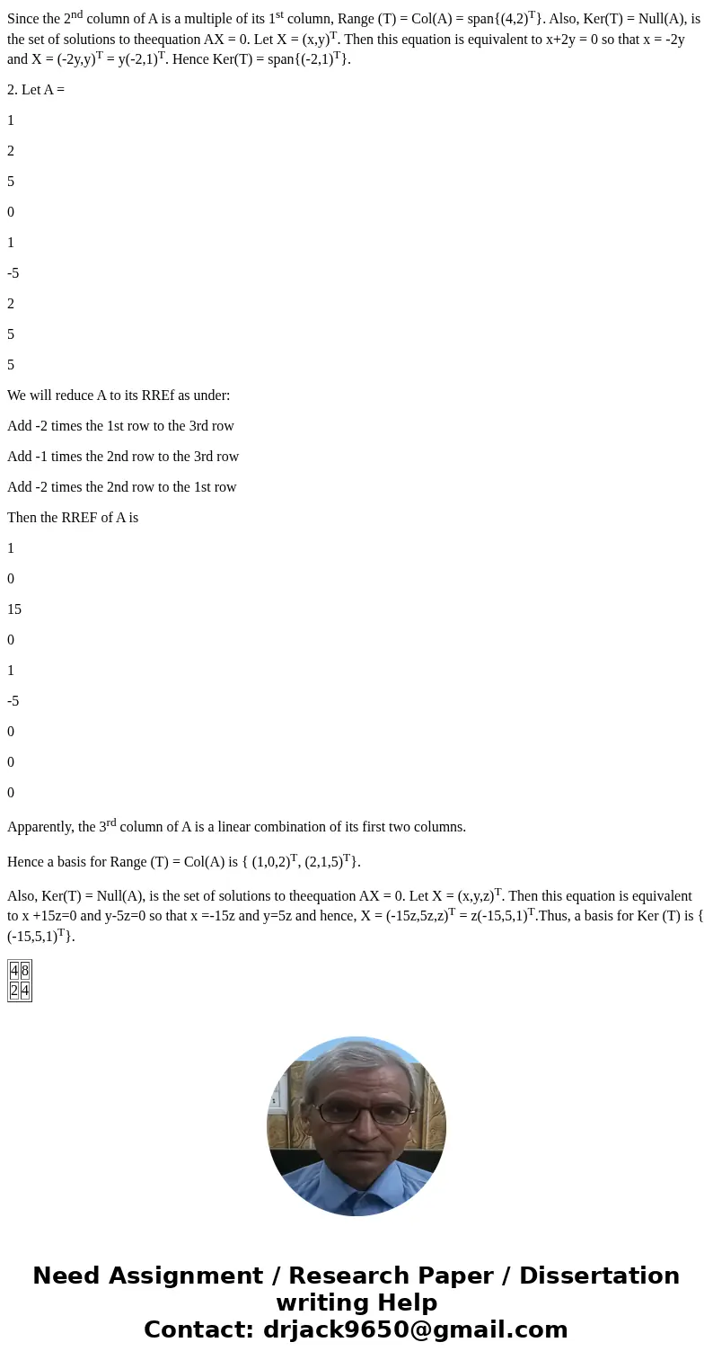 D www.webassign.net/web/student/Assignment Responses submit?depals132329 My Notes o Ask Your Teacher -5 points WillLinAlgANTB 6 R012. Determine the kernel and   D www.webassign.net/web/student/Assignment Responses submit?depals132329 My Notes o Ask Your Teacher -5 points WillLinAlgANTB 6 R012. Determine the kernel and