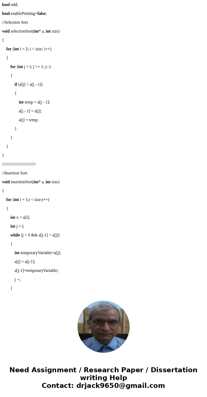 Description. This assignment takes an experimental approach to studying the efficiency of sorting algorithms. Two algorithms, Selection Sort and Merge Sort, ar  Description. This assignment takes an experimental approach to studying the efficiency of sorting algorithms. Two algorithms, Selection Sort and Merge Sort, ar