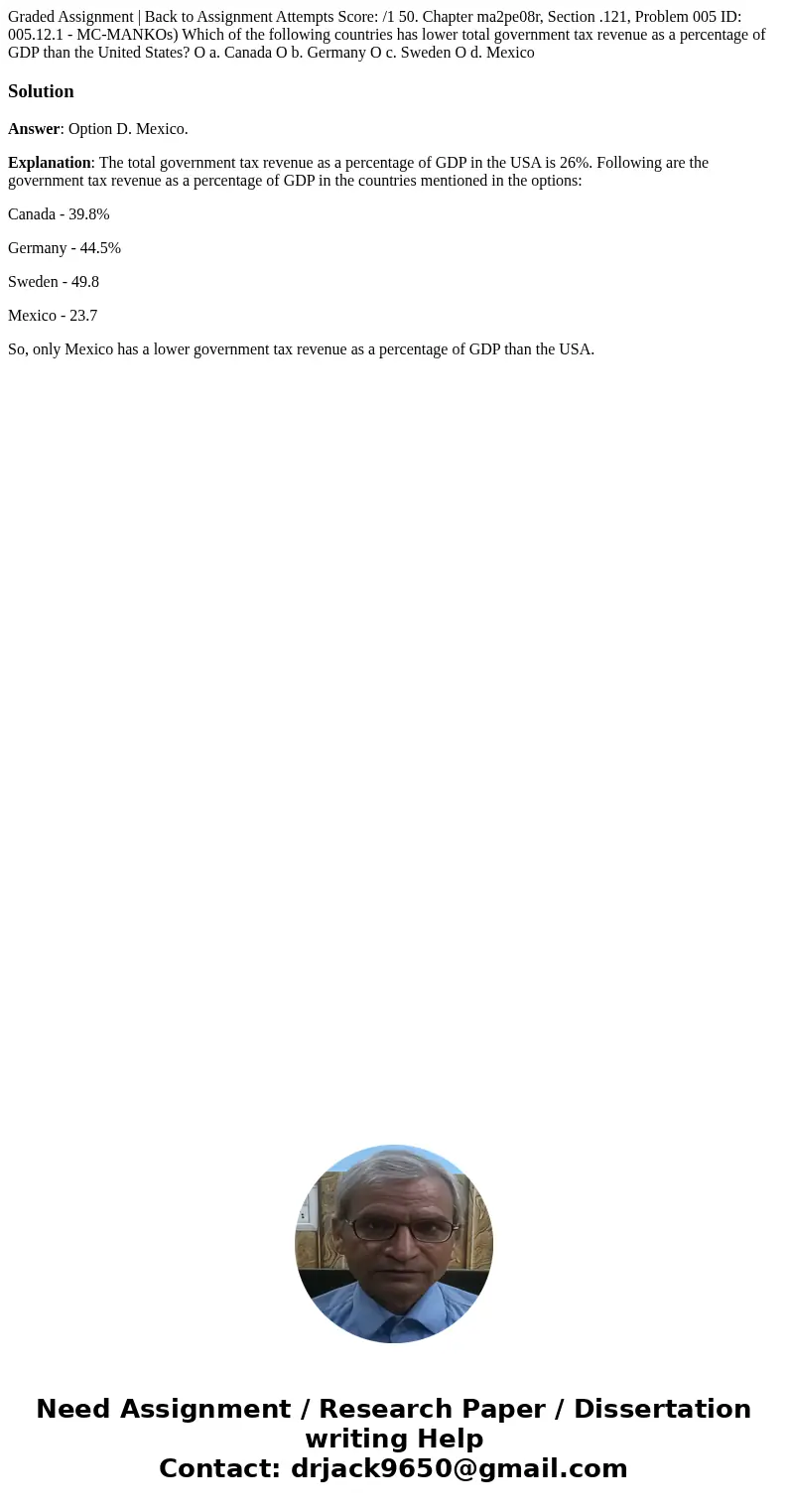 Graded Assignment | Back to Assignment Attempts Score: /1 50. Chapter ma2pe08r, Section .121, Problem 005 ID: 005.12.1 - MC-MANKOs) Which of the following coun  Graded Assignment | Back to Assignment Attempts Score: /1 50. Chapter ma2pe08r, Section .121, Problem 005 ID: 005.12.1 - MC-MANKOs) Which of the following coun