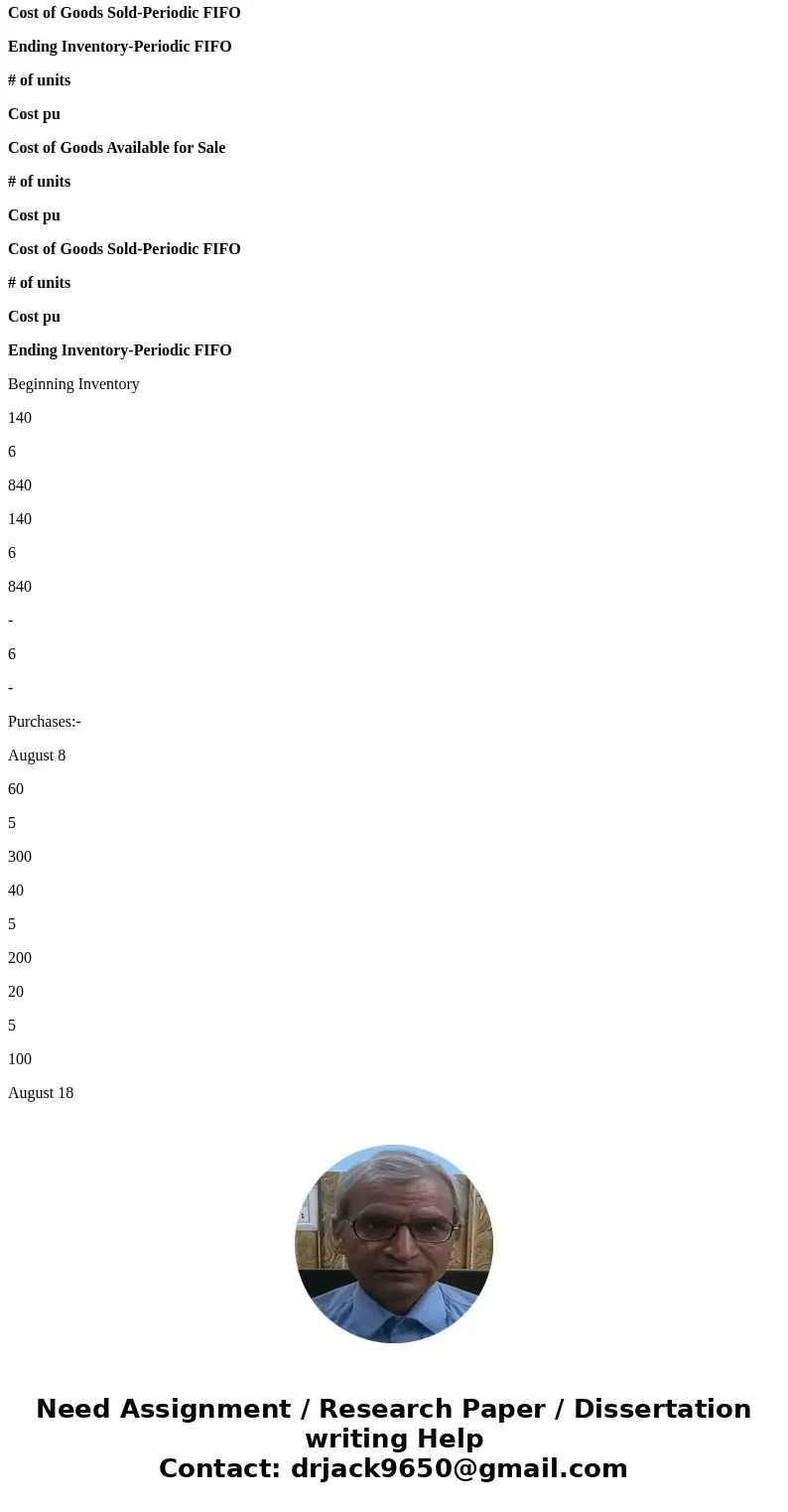  heducat Question 7 (of 10) value 10.00 points Exercise 5-5A Periodic: Inventory costing LO P Laker Company reported the following January purchases and sales d