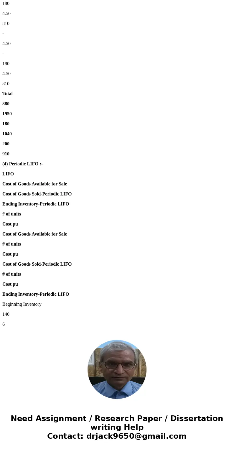  heducat Question 7 (of 10) value 10.00 points Exercise 5-5A Periodic: Inventory costing LO P Laker Company reported the following January purchases and sales d