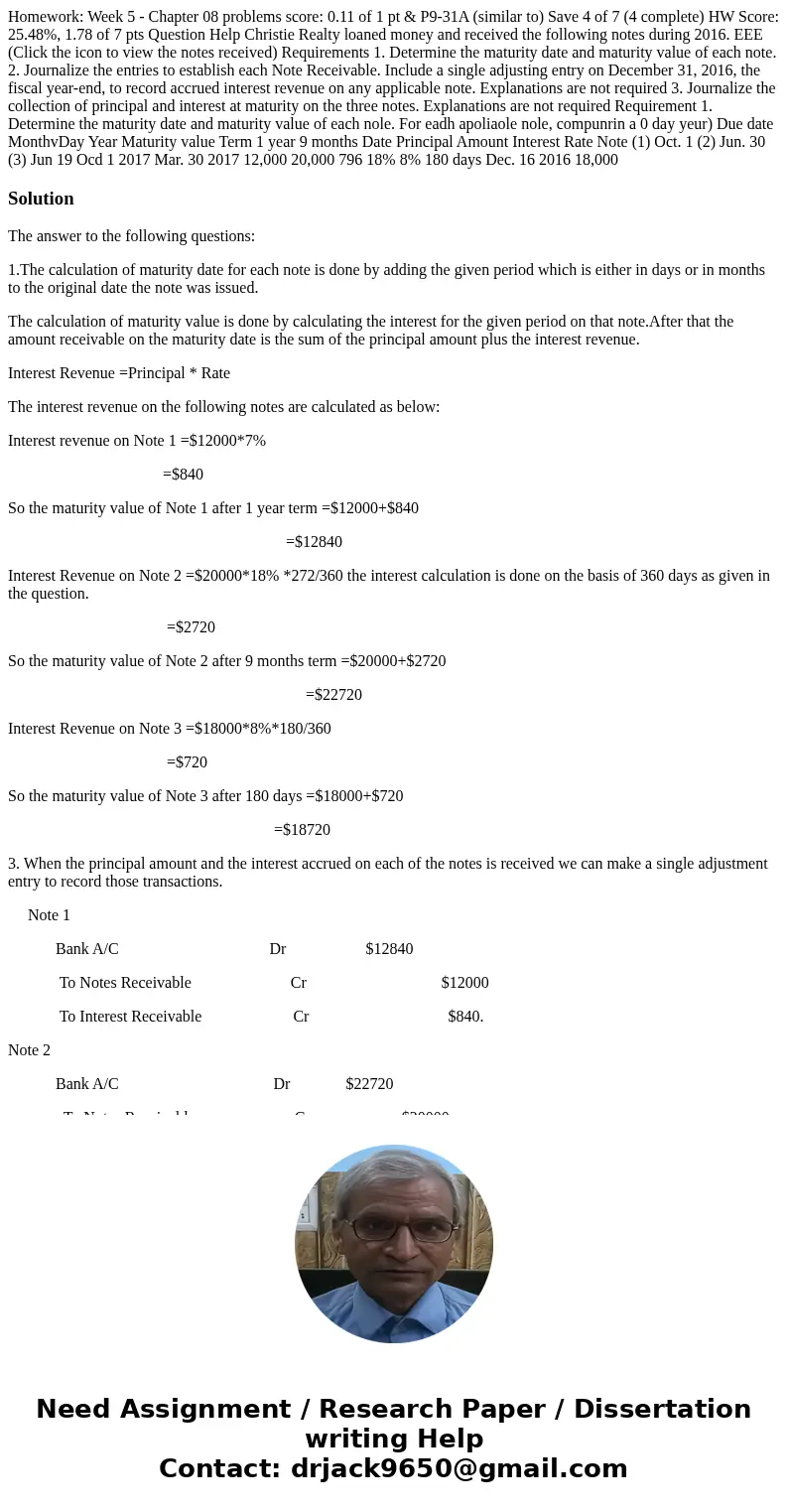 Homework: Week 5 - Chapter 08 problems score: 0.11 of 1 pt & P9-31A (similar to) Save 4 of 7 (4 complete) HW Score: 25.48%, 1.78 of 7 pts Question Help Chr  Homework: Week 5 - Chapter 08 problems score: 0.11 of 1 pt & P9-31A (similar to) Save 4 of 7 (4 complete) HW Score: 25.48%, 1.78 of 7 pts Question Help Chr