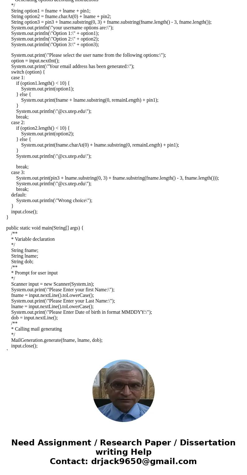 I need to create a code based off of what the users first name and last name are along with a random set of numbers no longer than 10 characters Scenario: You h I need to create a code based off of what the users first name and last name are along with a random set of numbers no longer than 10 characters Scenario: You h