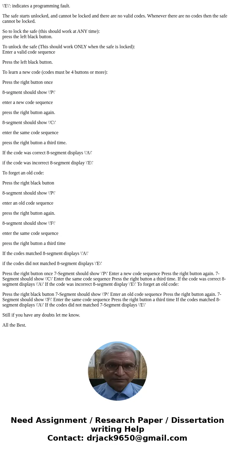 I\'m working on a program for computer systems organization and architecture in ARMSim. I need help on how to lock and unlock a safe in ARMSim. Need help with c I\'m working on a program for computer systems organization and architecture in ARMSim. I need help on how to lock and unlock a safe in ARMSim. Need help with c