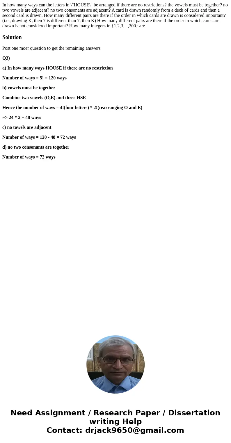 In how many ways can the letters in \  In how many ways can the letters in \