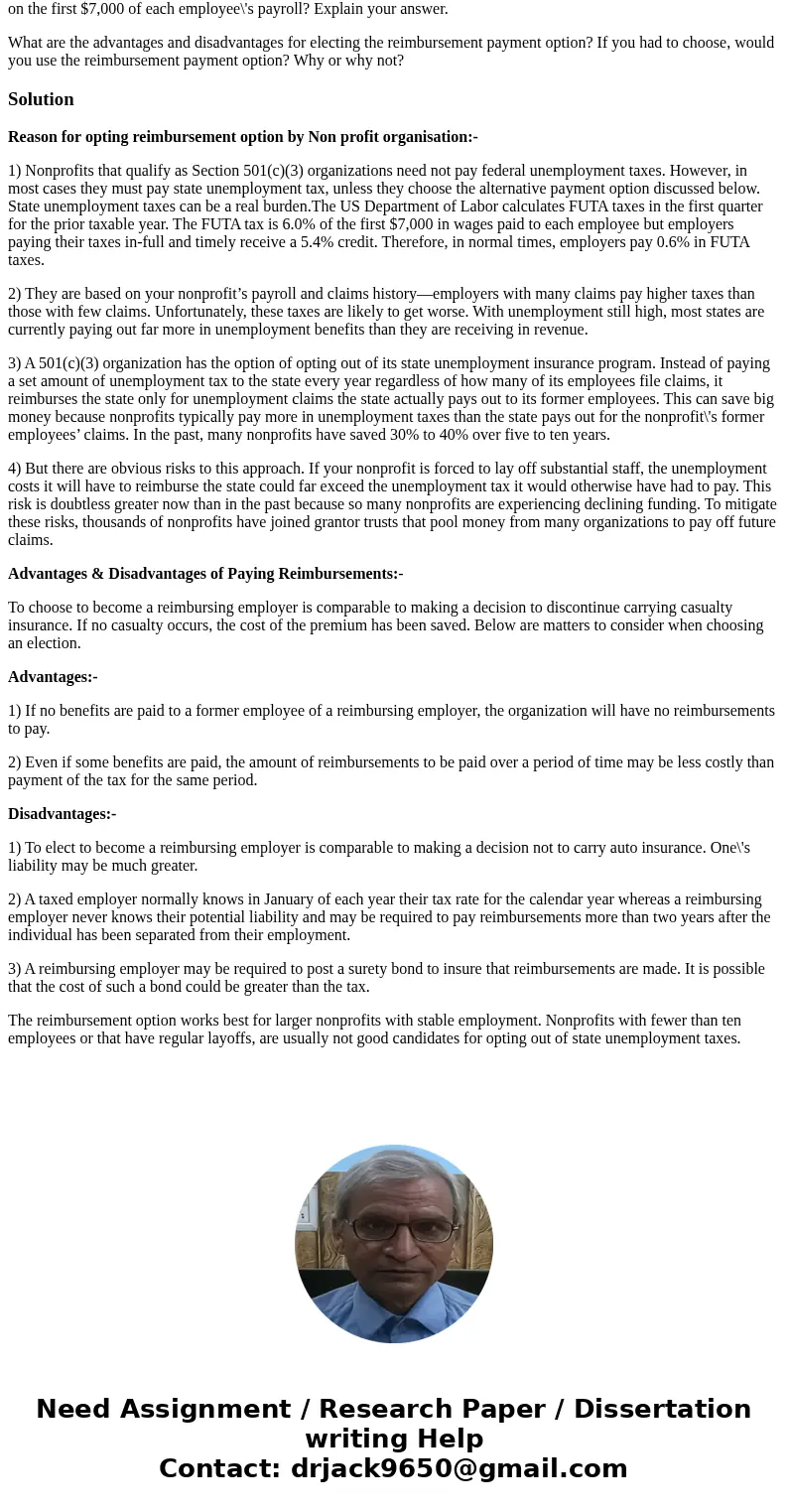 In this lesson, you visited Employment Taxes - Reimbursement Payment Option on the Arizona Department of Revenue Web site. Use the information on the site to an In this lesson, you visited Employment Taxes - Reimbursement Payment Option on the Arizona Department of Revenue Web site. Use the information on the site to an