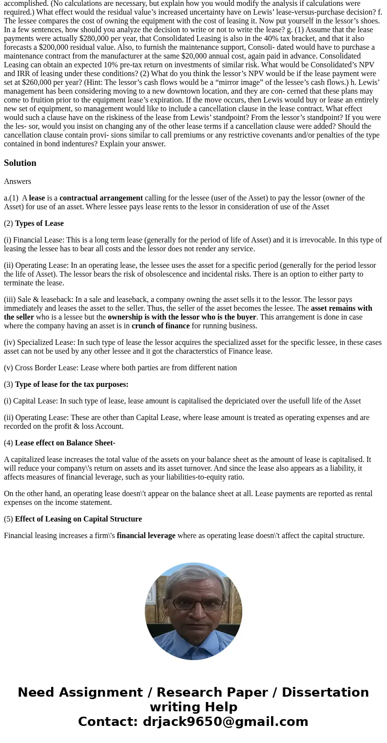 Lewis Securities Inc. has decided to acquire a new market data and quotation system for its Richmond home office. The system receives current market prices and 
