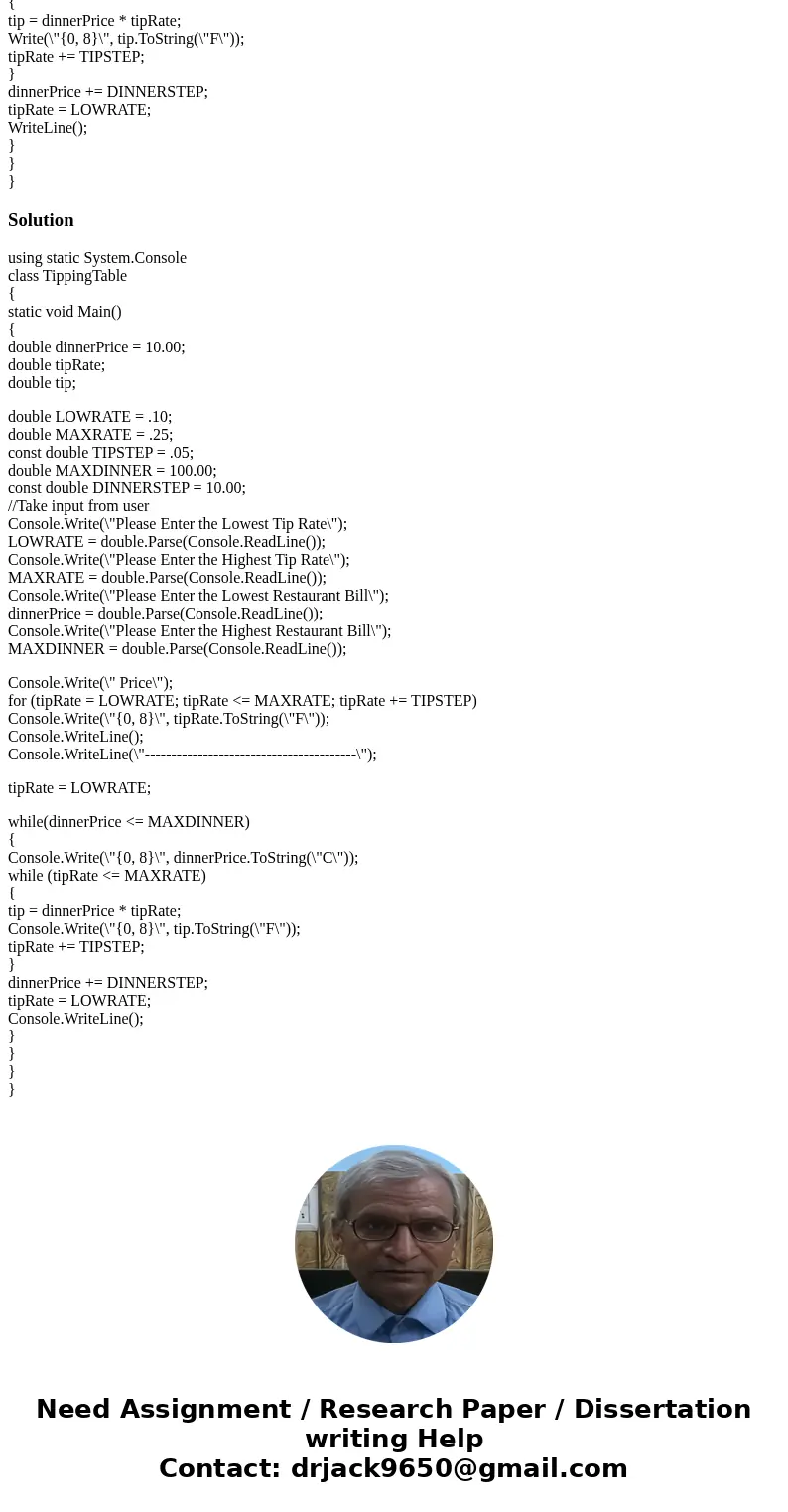 Microsoft Visual C# 2015 In a \
