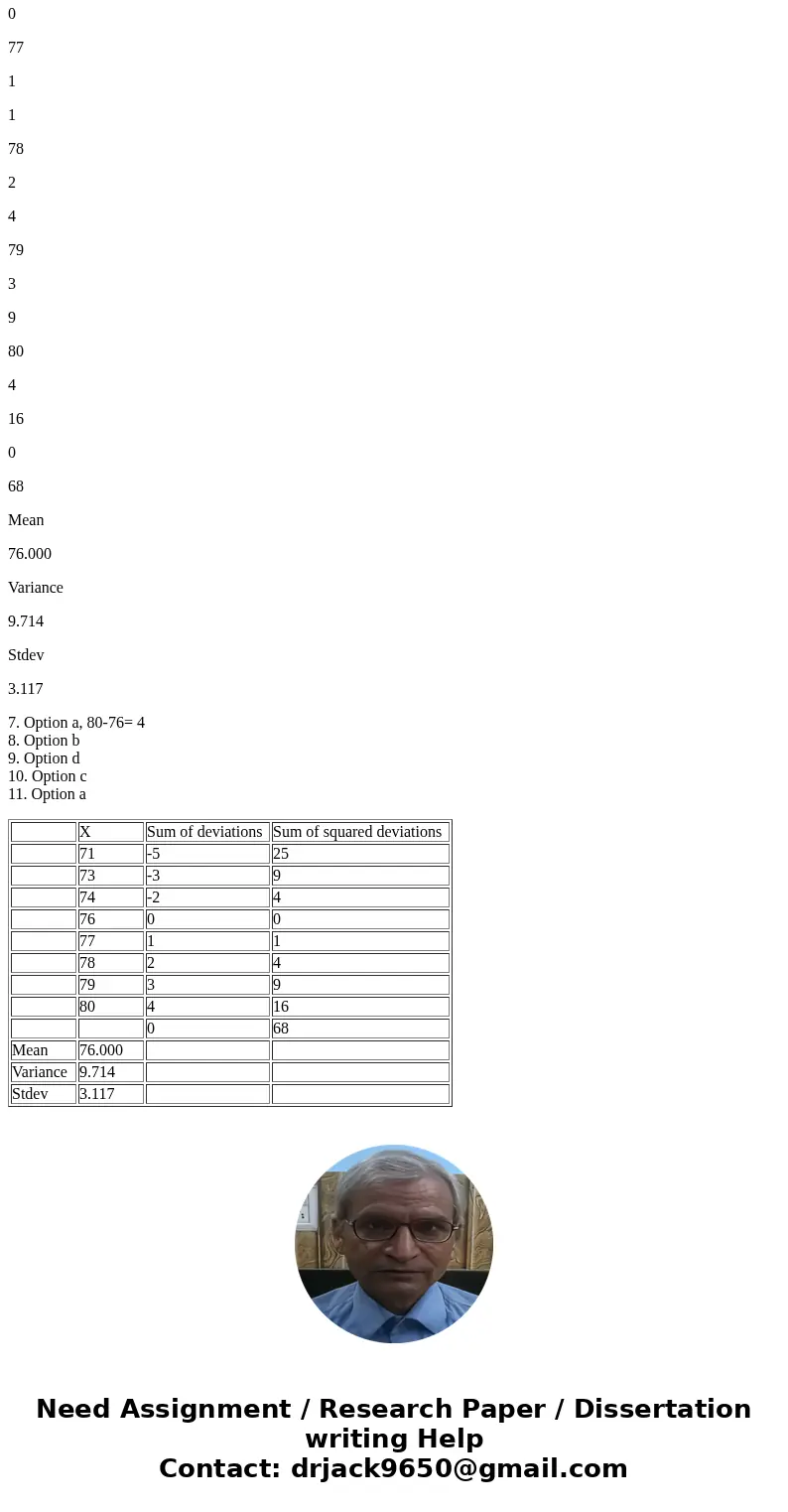 need 7-11 Question 1-13 are related to the following: The height (in inches) of a random sample of 8 National Basketball Association players is 71 73 74 76 78 7 need 7-11 Question 1-13 are related to the following: The height (in inches) of a random sample of 8 National Basketball Association players is 71 73 74 76 78 7