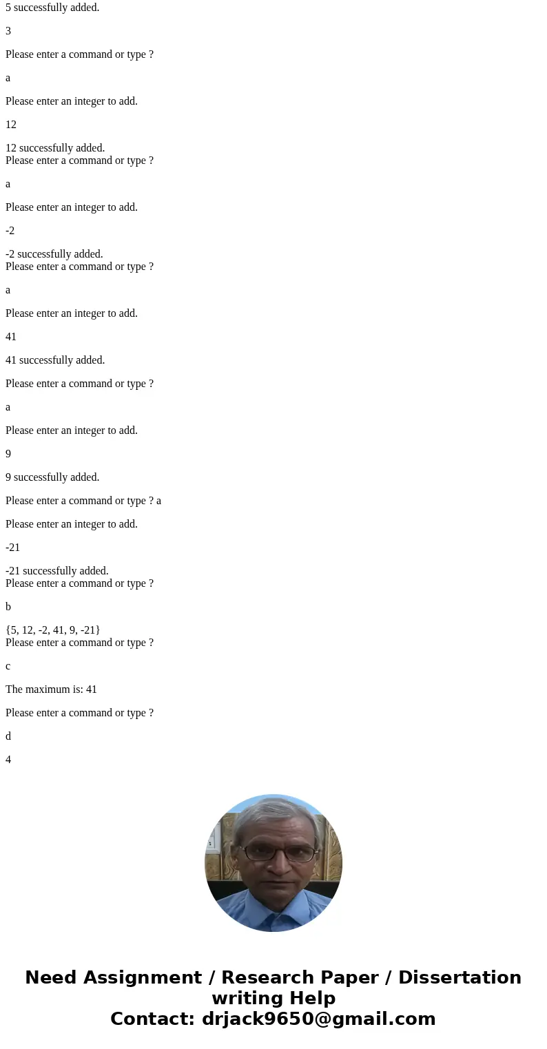 Part #1 - Programming Your assignment is to create a class called NumberCollection in a file called NumberCollection.java (there is no main method in this class