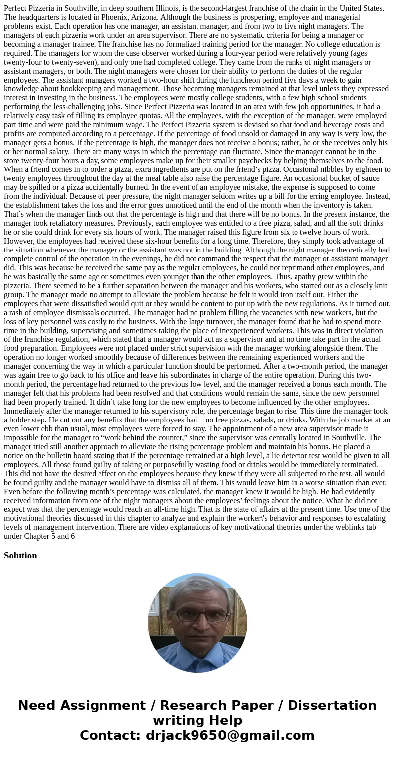 Perfect Pizzeria in Southville, in deep southern Illinois, is the second-largest franchise of the chain in the United States. The headquarters is located in Pho Perfect Pizzeria in Southville, in deep southern Illinois, is the second-largest franchise of the chain in the United States. The headquarters is located in Pho