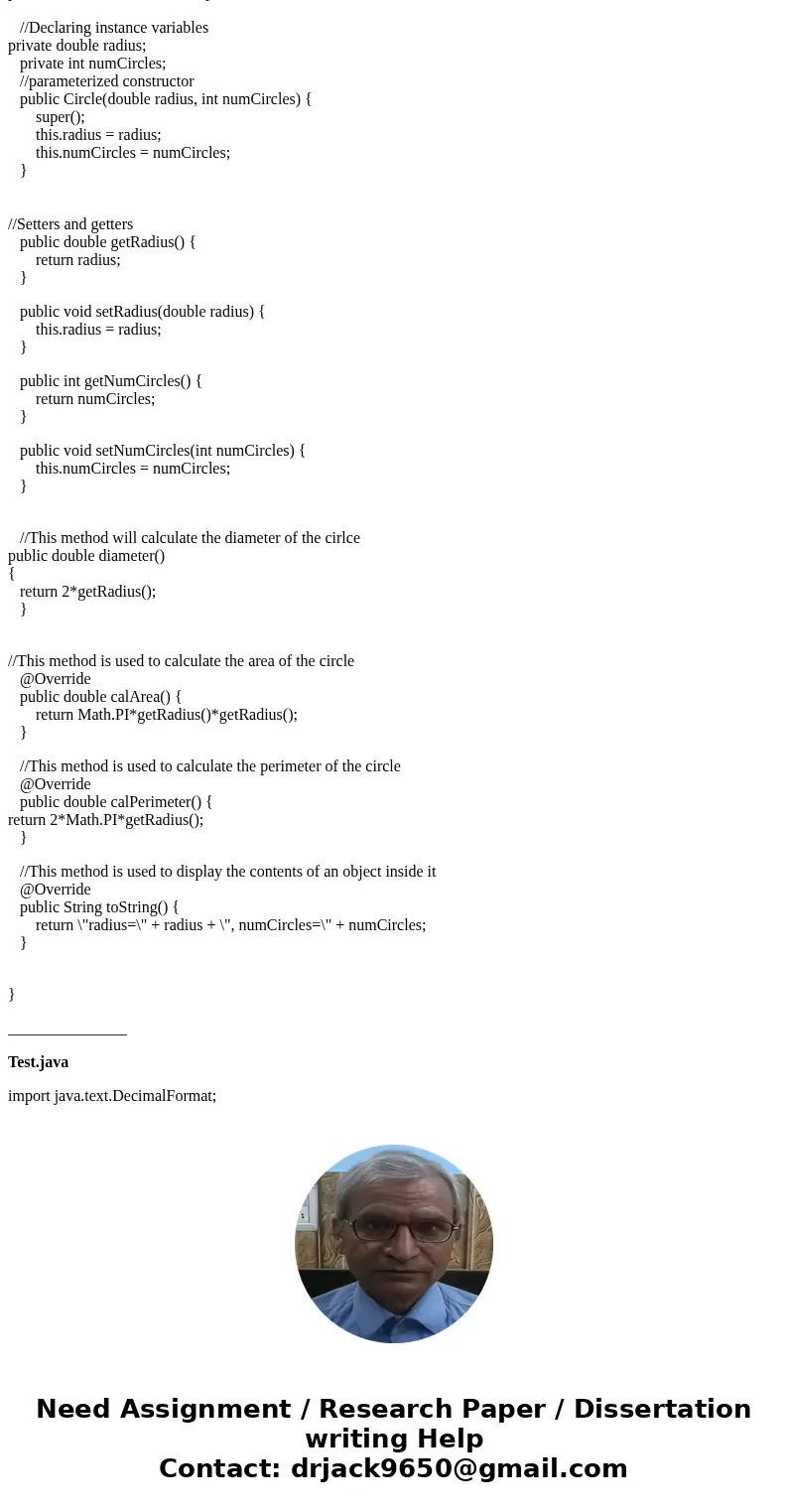 Please use JAVA PROGRAMMING <Ractangle> double length double width int numRectangles Rectangle() Rectangle(double length, double width) getters setters do