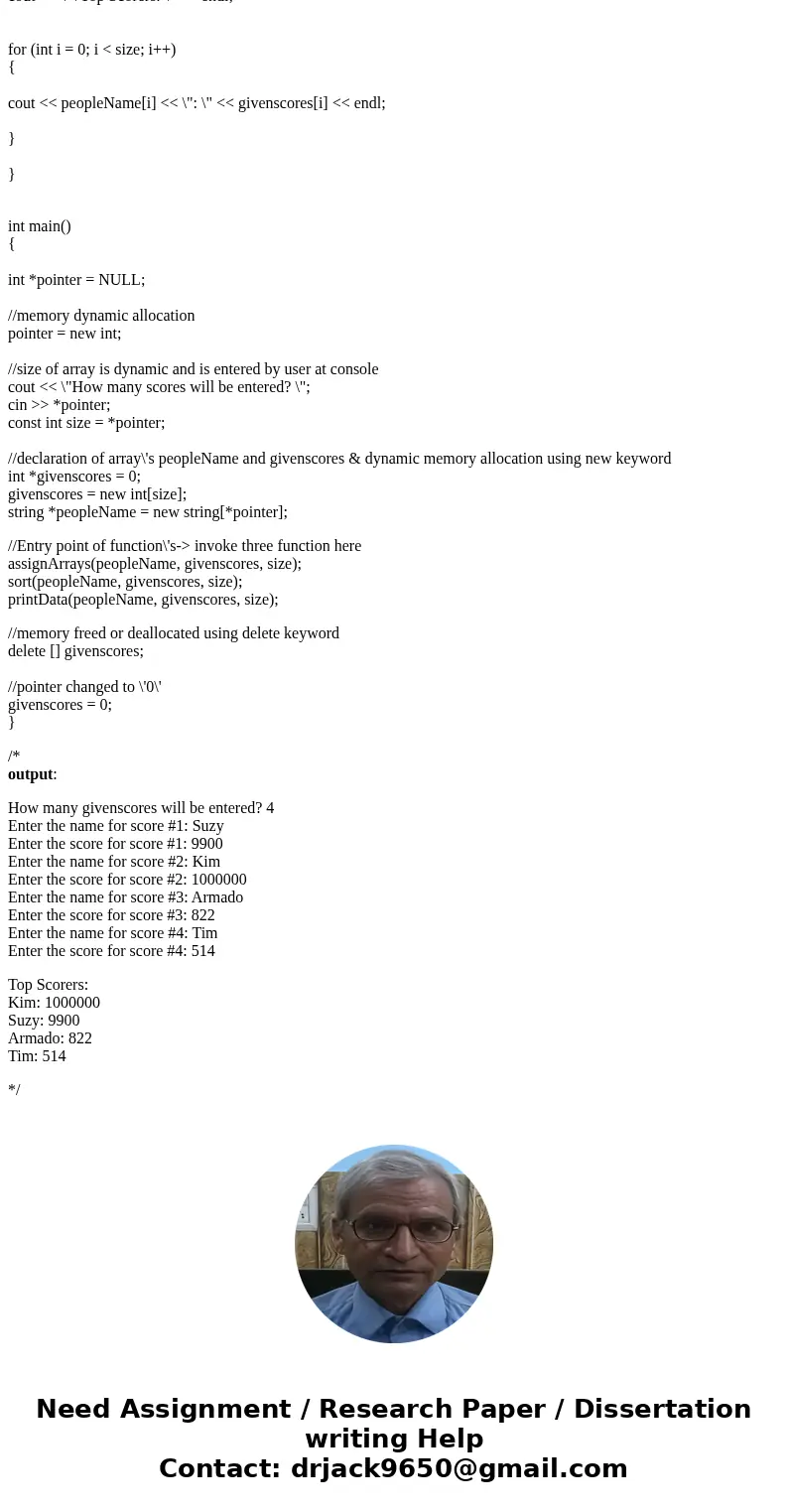 This assignment will give you a chance to perform some simple tasks with pointers. The instructions below are a sequence of tasks that are only loosely related  This assignment will give you a chance to perform some simple tasks with pointers. The instructions below are a sequence of tasks that are only loosely related