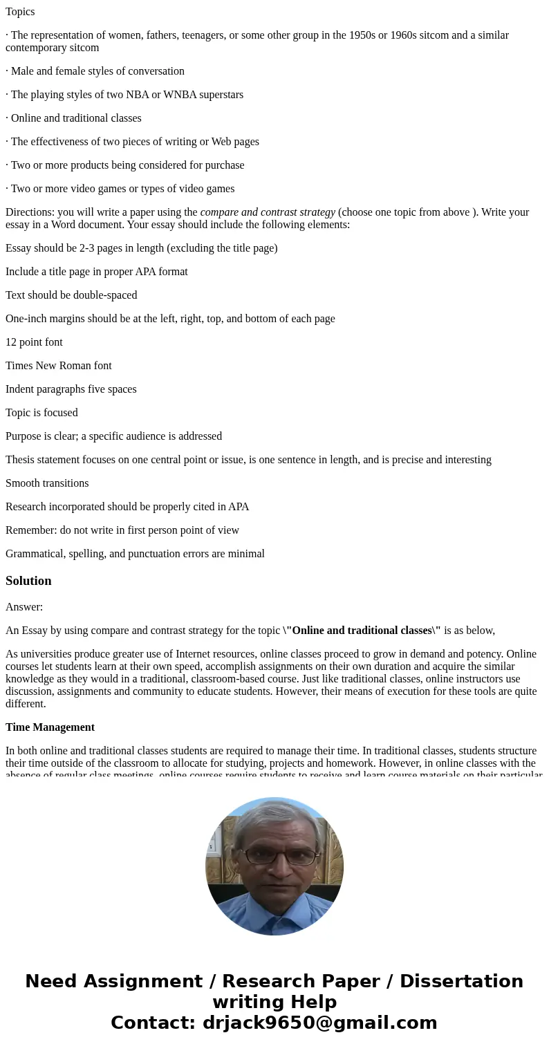 Topics · The representation of women, fathers, teenagers, or some other group in the 1950s or 1960s sitcom and a similar contemporary sitcom · Male and female s Topics · The representation of women, fathers, teenagers, or some other group in the 1950s or 1960s sitcom and a similar contemporary sitcom · Male and female s