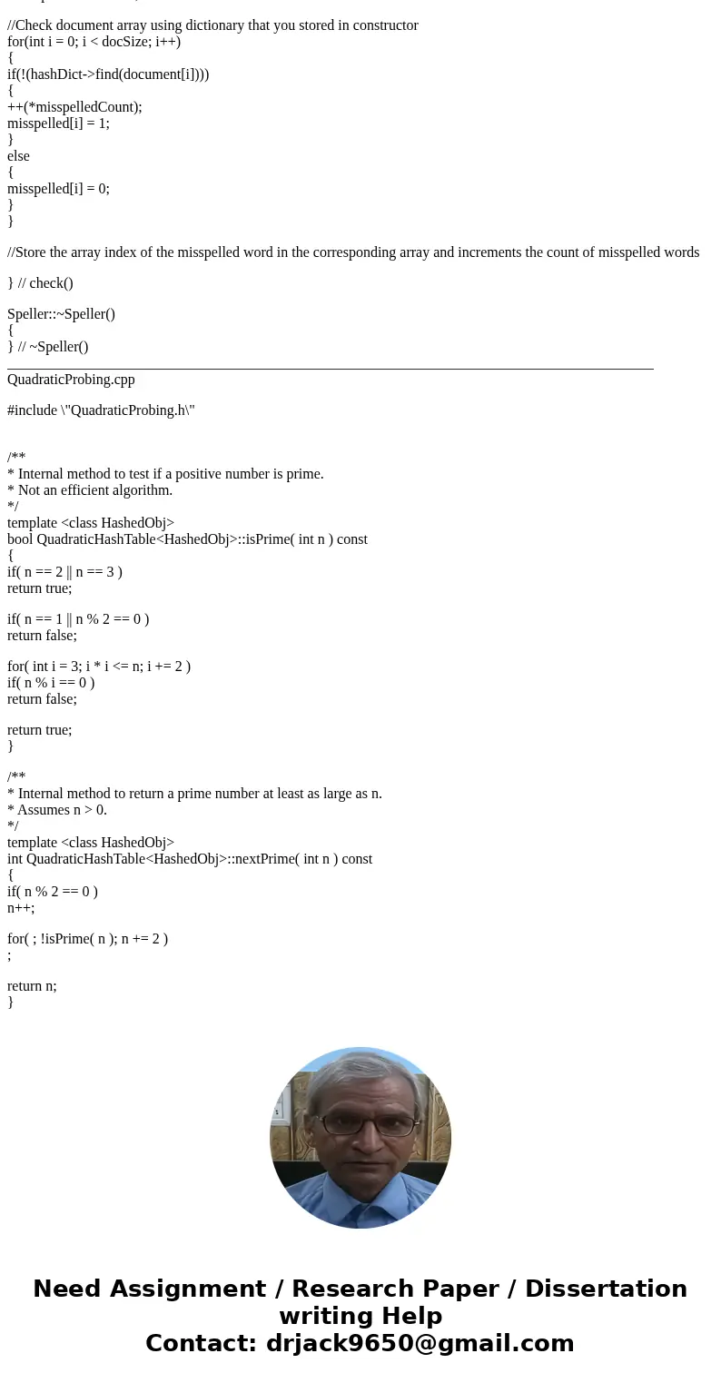 You are to write an efficient program that will read a dictionary of 100,000 words, and then check a document of 2,000,000 words. The program should insert into You are to write an efficient program that will read a dictionary of 100,000 words, and then check a document of 2,000,000 words. The program should insert into