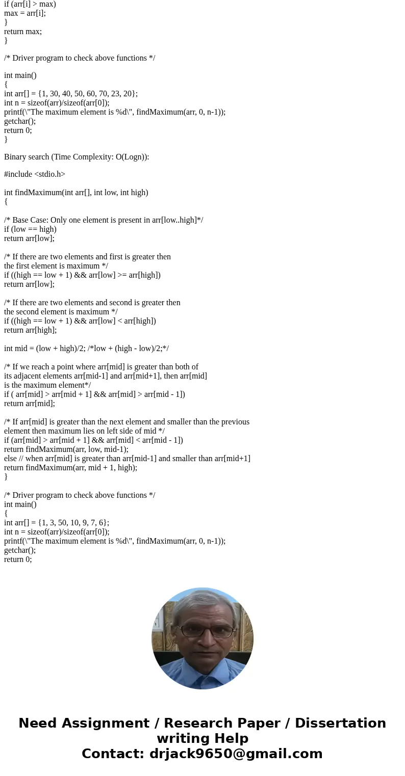 Algorithms: Clrcular shlfted array It is given a sorted circularIy shifted array. This is an array of sorted unique integers such that each eIement has been shi