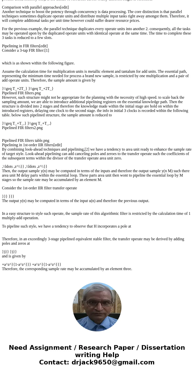An arithmetic unit is implemented in two ways: A 4-stage pipeline design, namely as P, where the four stages, S1, S2, S3, and S4 have combinational delays 1 un  An arithmetic unit is implemented in two ways: A 4-stage pipeline design, namely as P, where the four stages, S1, S2, S3, and S4 have combinational delays 1 un