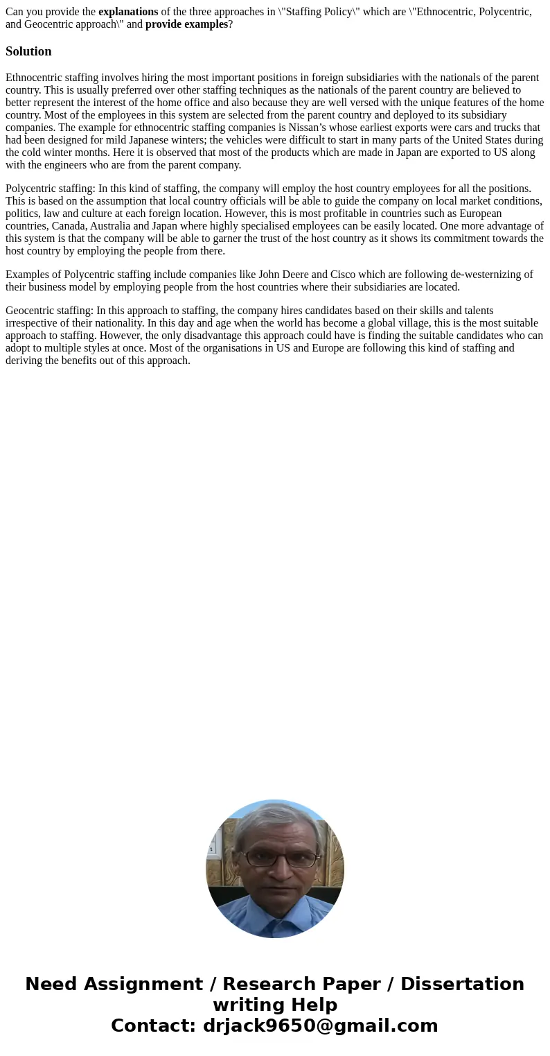 Can you provide the explanations of the three approaches in \ Can you provide the explanations of the three approaches in \