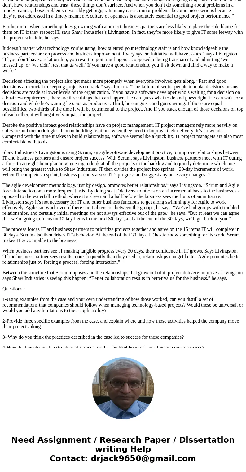 Centene, Flowserve, and Shaw Industries: Relationships, Collaboration, and Project Success Managed care provider Centene has just finished deploying a new finan Centene, Flowserve, and Shaw Industries: Relationships, Collaboration, and Project Success Managed care provider Centene has just finished deploying a new finan