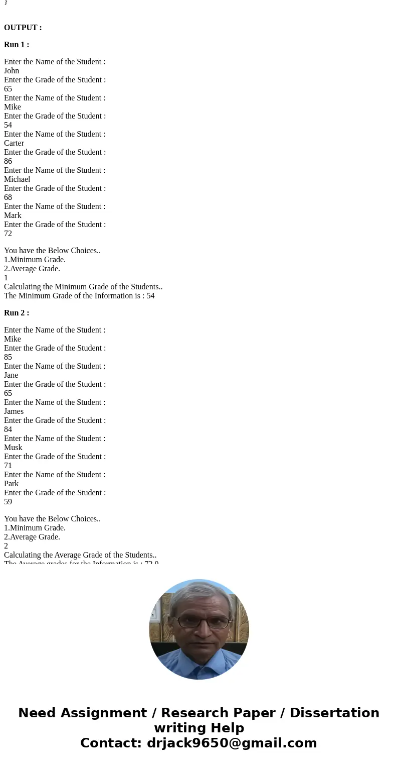 Create a java program that takes the input as student name, grade point Avg. Ask the user to enter fivestudent names with grades using the scanner class. Please Create a java program that takes the input as student name, grade point Avg. Ask the user to enter fivestudent names with grades using the scanner class. Please