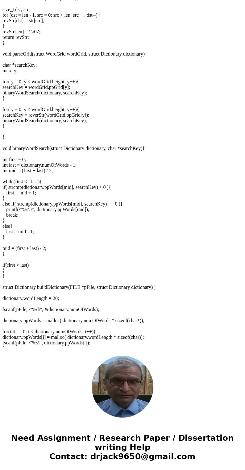 How would I create a grid for a word seach? Assuming I have all the words in the dictionary. Can someone please show me some code or explain how I could go abou